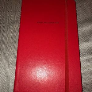 NWT Kate Spade “Paint the Town Red” notebook